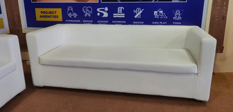 Three Seater Box Sofa